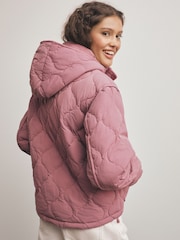 Pink Lightweight Quilted Jacket - Image 2 of 6