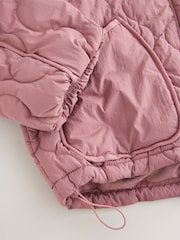 Pink Lightweight Quilted Jacket - Image 5 of 6