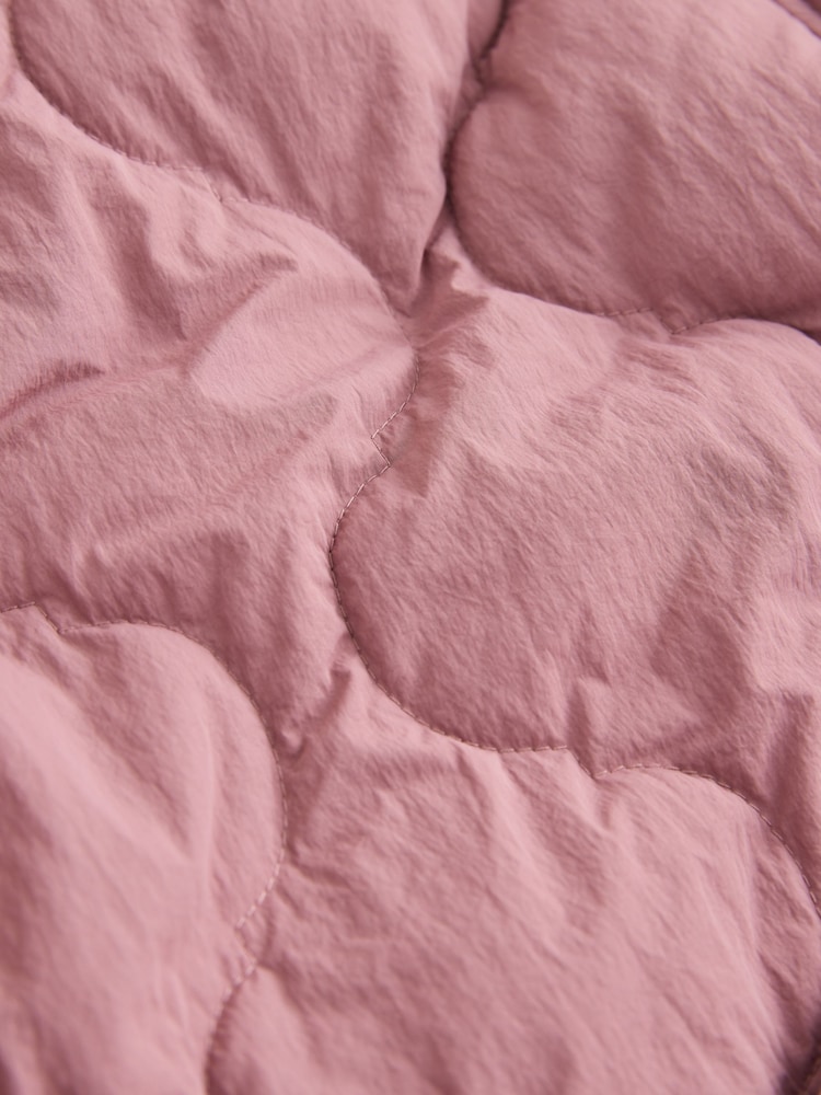 Pink Lightweight Quilted Jacket - Image 6 of 6