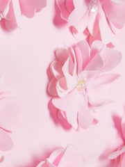 River Island Pink 3D Flower Tankini - Image 3 of 4