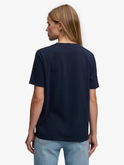ブルー - Superdry Signature 刺繍Tシャツ - 画像 2 / 7