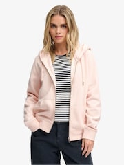 Վարդագույն - Superdry Signature Emb Zip վերնաշապիկ - Պատկեր 5 7-ից