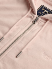 Վարդագույն - Superdry Signature Emb Zip վերնաշապիկ - Պատկեր 7 7-ից