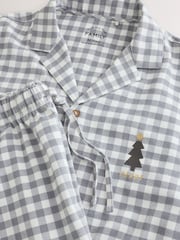Monochrome Check Family Matching Christmas Pyjamas Set - Image 8 of 9