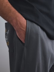 Black Halloween Jersey Pyjamas Set - Image 5 of 10