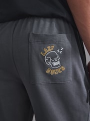Black Halloween Jersey Pyjamas Set - Image 6 of 10