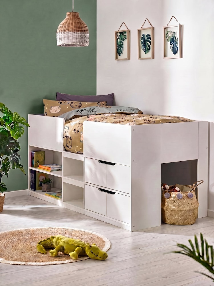 White Compton Cabin Bed - Image 1 of 4