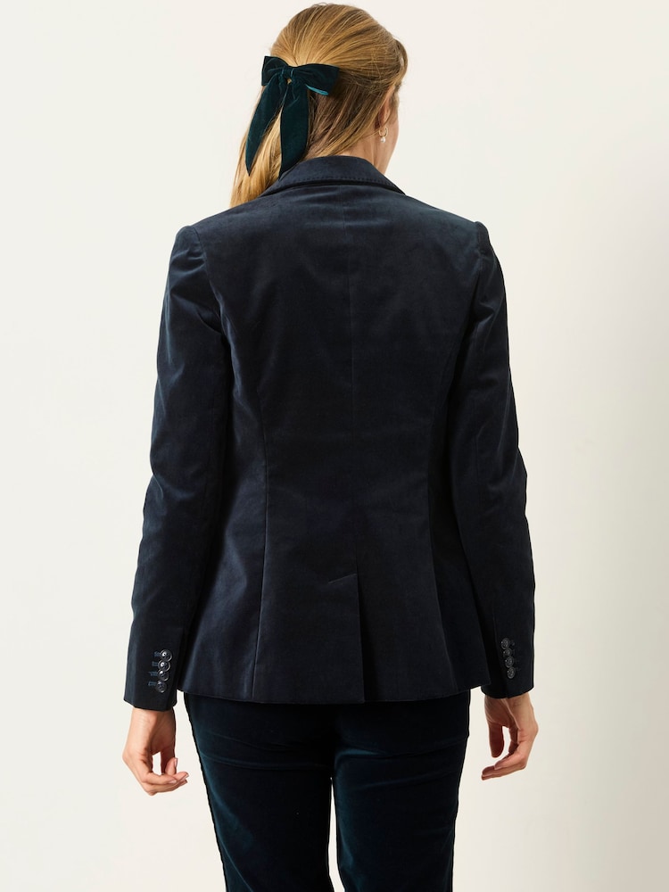 FatFace Maggie Velvet Blazer - Image 2 sur 7