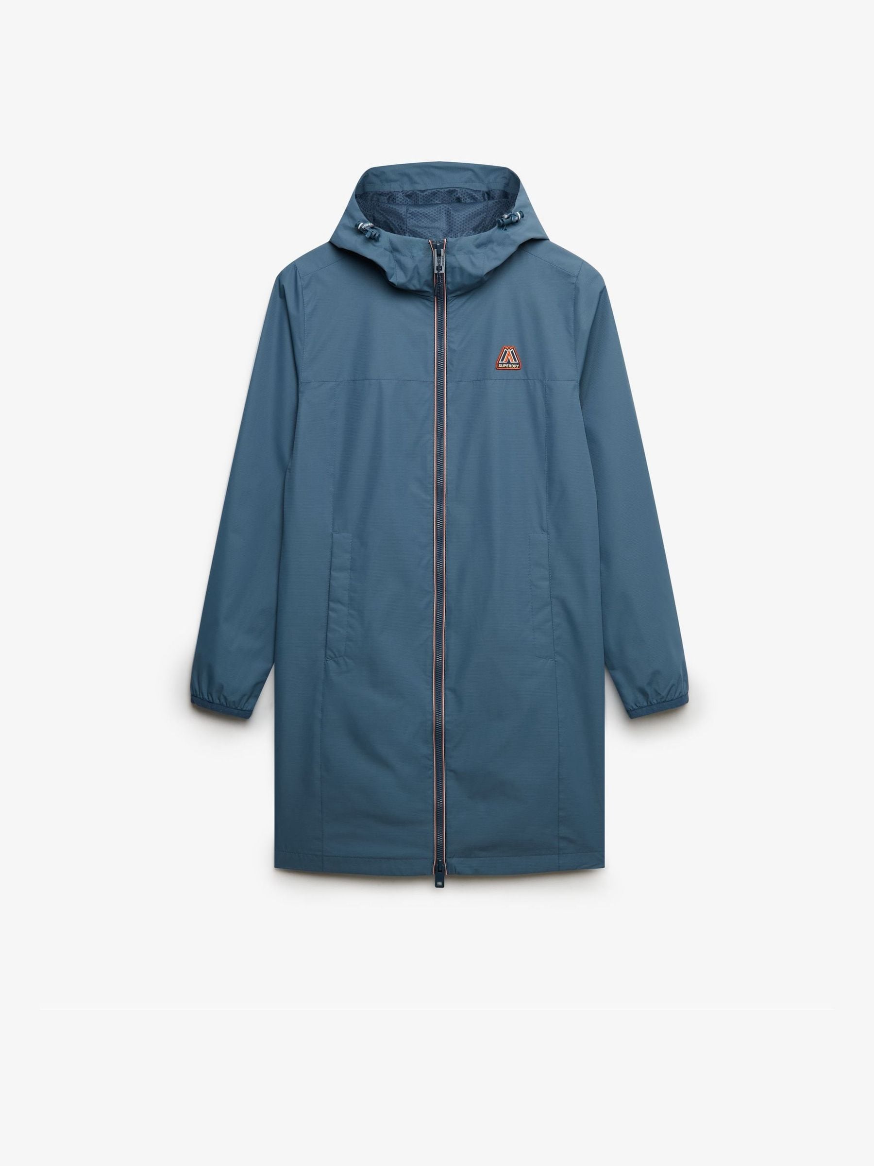 Next：日本 ブルー - Superdry ロングライン・トライウインド