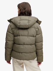 Superdry Premium Hood Check Puffer բաճկոն - Պատկեր 2 7-ից