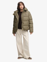 Superdry Premium Hood Check Puffer բաճկոն - Պատկեր 3 7-ից