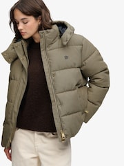 Superdry Premium Hood Check Puffer բաճկոն - Պատկեր 6 7-ից