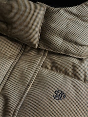 Superdry Muted Green Premium Hooded Puffer Jacket - Image 9 of 9