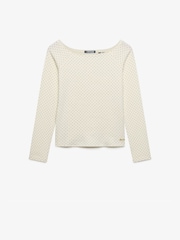 Superdry White Bardot Off Shoulder Top - Image 6 of 7