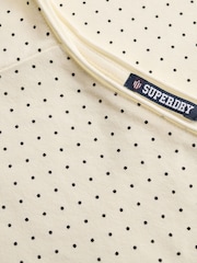 Superdry White Bardot Off Shoulder Top - Image 7 of 7