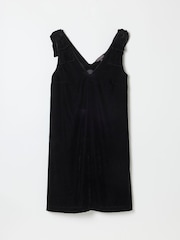 FatFace Nina Black Bow Detail Dress - Image 6 of 6