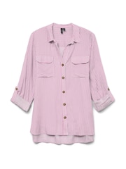 VERO MODA Skjorte med knapper og åpen hals - Bilde 5 av 5