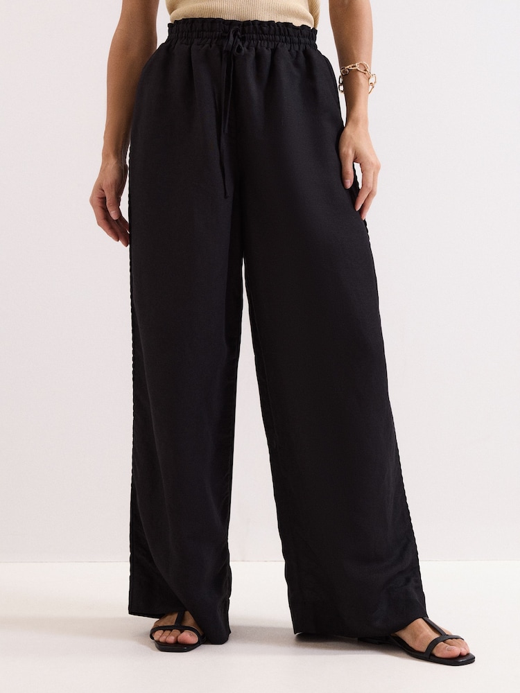 Phase Eight Black Petite Rowan Trousers - Image 1 of 6