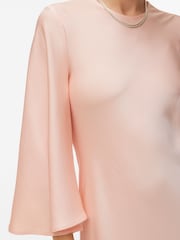 VERO MODA Pink Wide Sleeve Dress - Image 4 of 5