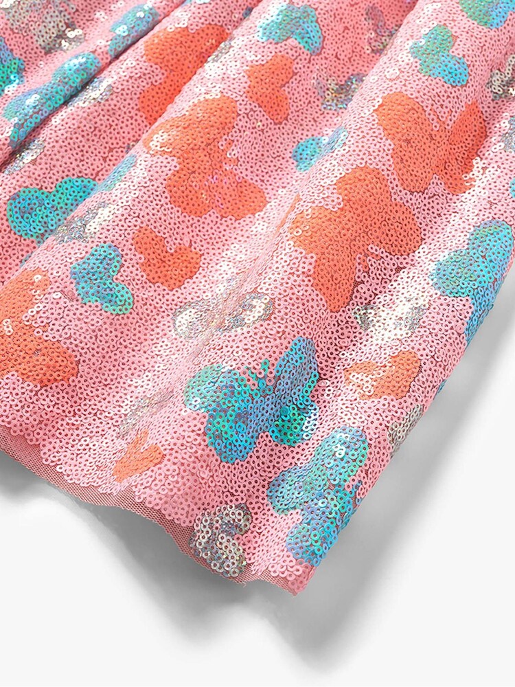Hatley Pink Glitter Butterfly Sequin Skirt - Image 3 of 3
