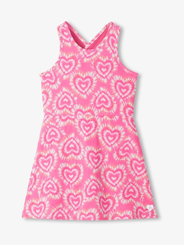 Roz - Hatley Candy Hearts Active A-Line Dress - Imaginea 1 din 2