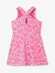 Hatley Pink Candy Hearts Active A-Line Dress - Image 3 of 3