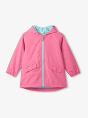 Hatley Pink Reveal Butterflies Microfiber Rain Coat - Image 7 of 7