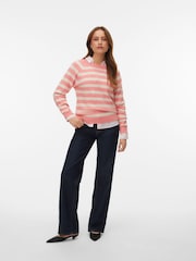 Vero Moda Weicher, bequemer Strickpullover mit Rundhalsausschnitt - Bild 4 von 5