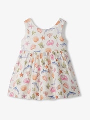 Hatley Pink Teeny Berries Gingham Sleeveless Party Dress - Image 1 of 2