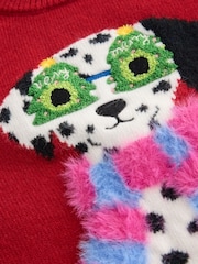 Dalmation Dog Red - Weihnachtspullover (3-16J.) - Bild 8 von 9
