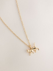 Gold Tone Cat - Collar con colgante - Imagen 2 de 3