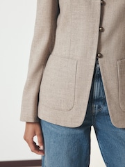 Neutraal - Kraagloze getailleerde blazer - Afbeelding 5 van 8