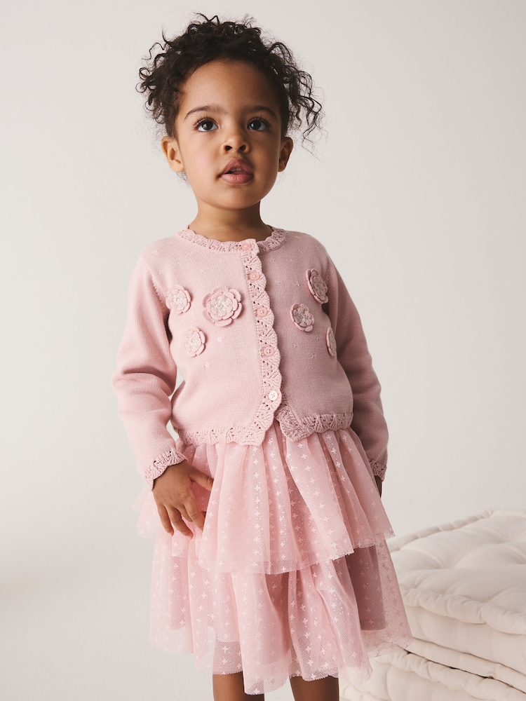 Rose - Ensemble de jupes pour occasions spéciales (3mois -10an) - Image 1 de 4