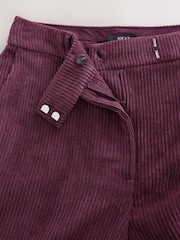 Burgundy Red Cord Wide Leg Trousers - Image 6 of 7