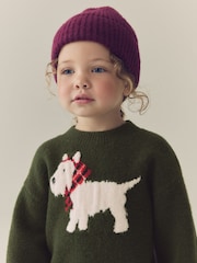 Green Scotty Dog Boxy Jumper (3mths-7yrs) - Image 3 of 9