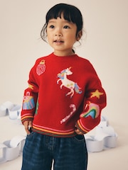 Red Jolly - Рождественский джемпер (3mths-7yrs) - Изображение 1 7