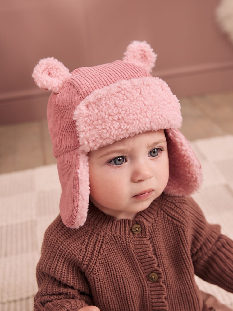 Rosa Kordfløyelsbukser - Trapper Baby Hat - Bilde 2 av 7 Rosa Kordfløyelsbukser - Trapper Baby Hat - Bilde 2 av 7