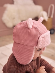 Rosa Kordfløyelsbukser - Trapper Baby Hat - Bilde 3 av 7