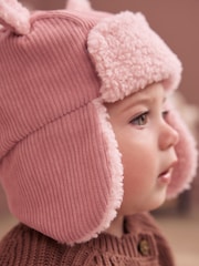 Rosa Kordfløyelsbukser - Trapper Baby Hat - Bilde 4 av 7