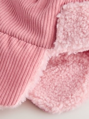 Rosa Kordfløyelsbukser - Trapper Baby Hat - Bilde 6 av 7