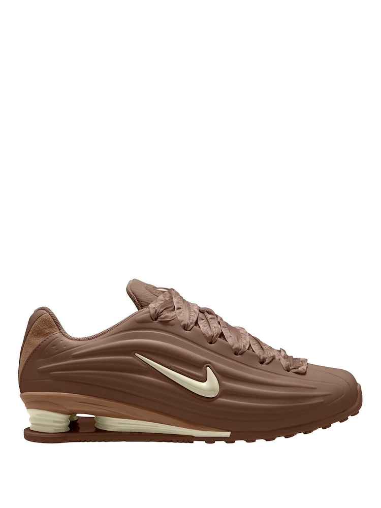 Nike Cacao Brown Shox Z Trainers - Image 1 of 4 Nike Cacao Brown Shox Z Trainers - Image 1 of 4