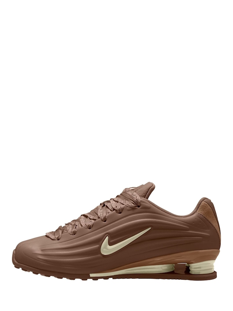 Nike Cacao Brown Shox Z Trainers - Image 2 of 4 Nike Cacao Brown Shox Z Trainers - Image 2 of 4