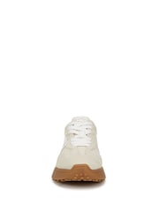 Sam Edelman Cream Langley Regular Fit Lace-Up Trainers - Image 4 of 7
