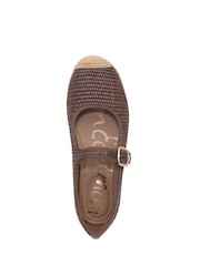 חום - Sam Edelman Mackie Regular Fit Mary Janes Shoes - תמונה 4 מתוך 7