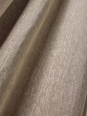 Natural Heavyweight Chenille Super Thermal Pencil Pleat Door Curtain - Image 5 of 5