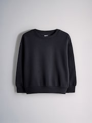 The Set 4 Pack Regular Crew Sweatshirts Navy/Grey - Image 2 of 7