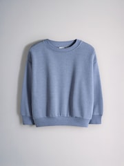 The Set 4 Pack Regular Crew Sweatshirts Navy/Grey - Image 5 of 7