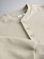The Set 3 Pack Sweat Henley Tops - Image 10 de 11