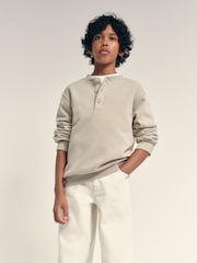The Set 3 Pack Sweat Henley Tops - Image 3 de 11