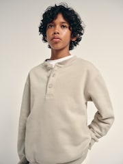 The Set 3 Pack Sweat Henley Tops - Image 4 de 11